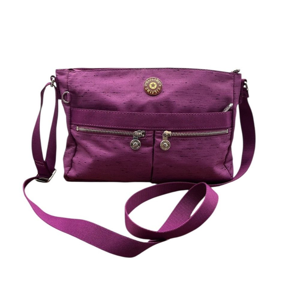 NWOT Kipling Angie Vibrant Purple Crossbody‎ Bag